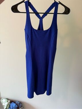 Victoria's Secret Royal Blue Mini Dress with Cross-Back Straps